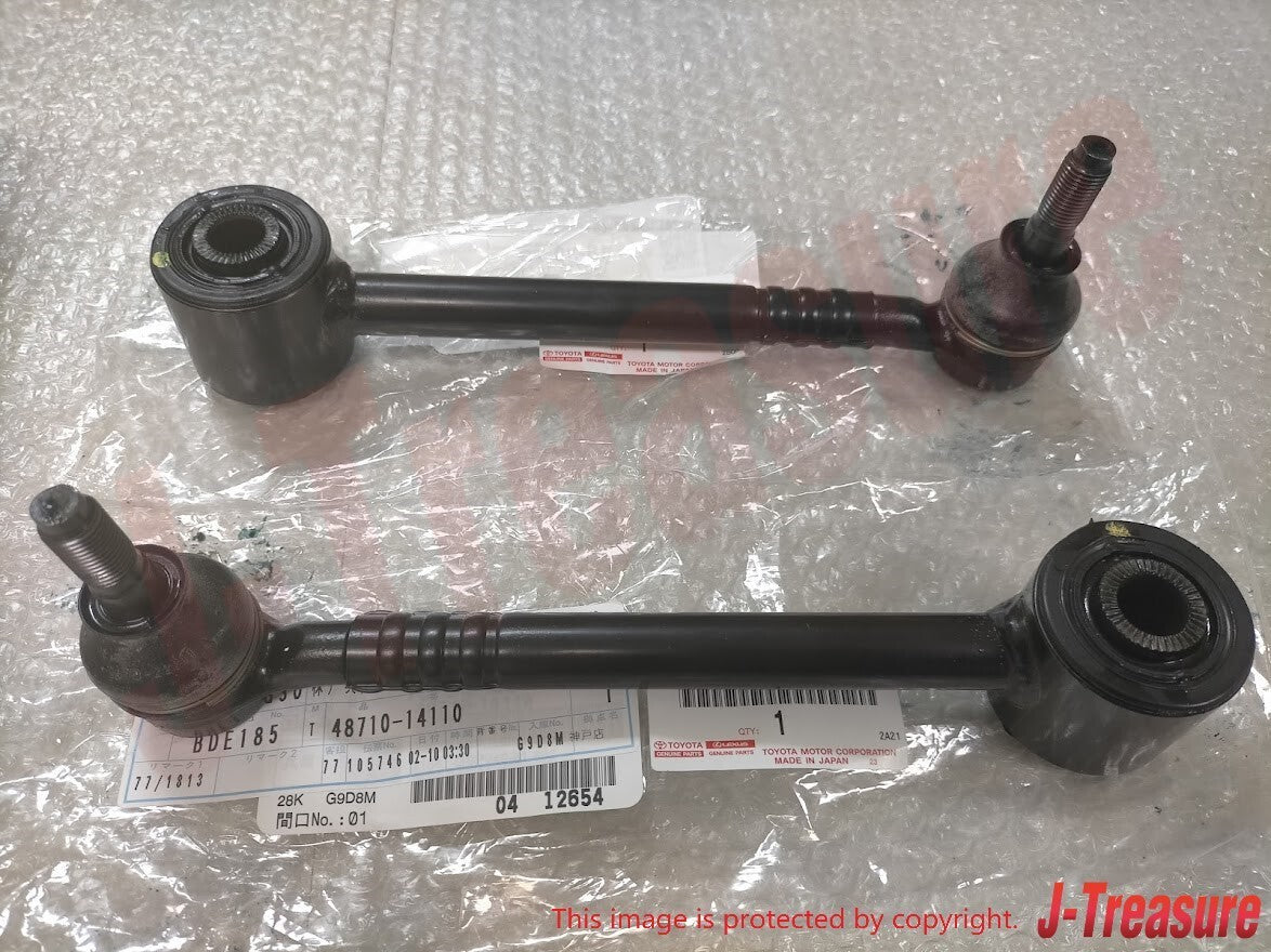 TOYOTA SUPRA JZA80 MK4 1993-1998 Genuine Rear Suspension Arm 48710-14110 x2 OEM