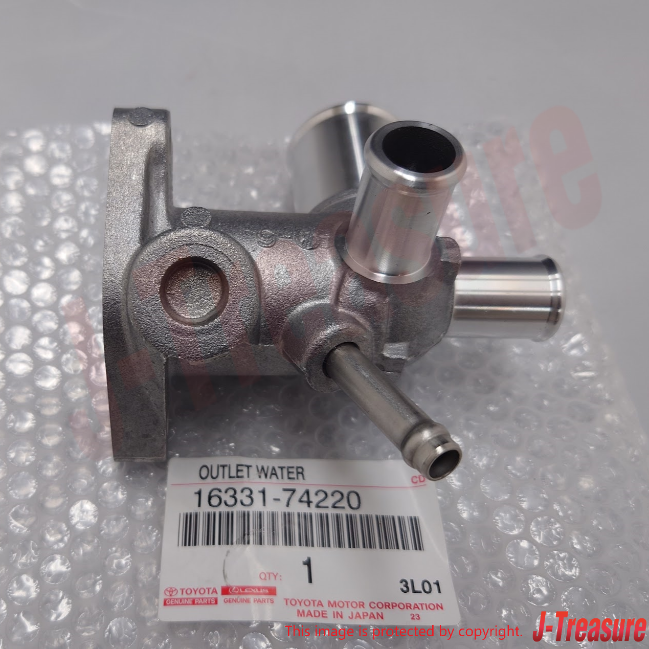 TOYOTA CAMRY SXV20 SXV25 1997-2001 Genuine Water Outlet 16331-74220 OEM