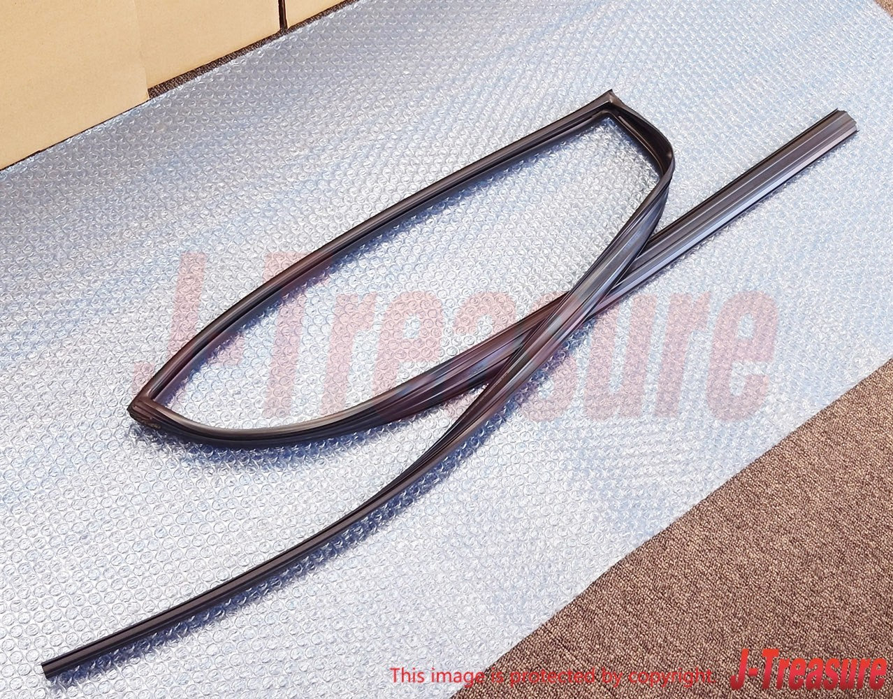 TOYOTA LAND CRUISER UZJ100 '98-07 Genuine Rear Door Glass Run RH & LH Set OEM