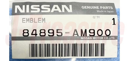 NISSAN SKYLINE V35 COUPE 03-07 Genuine Trunk Lid Emblem "SKYLINE" 84895-AM900