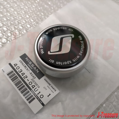 NISSAN SKYLINE R32 GTS R33 R34 GT-R Genuine Wheel Center 40342-04U10 x4 Set OEM