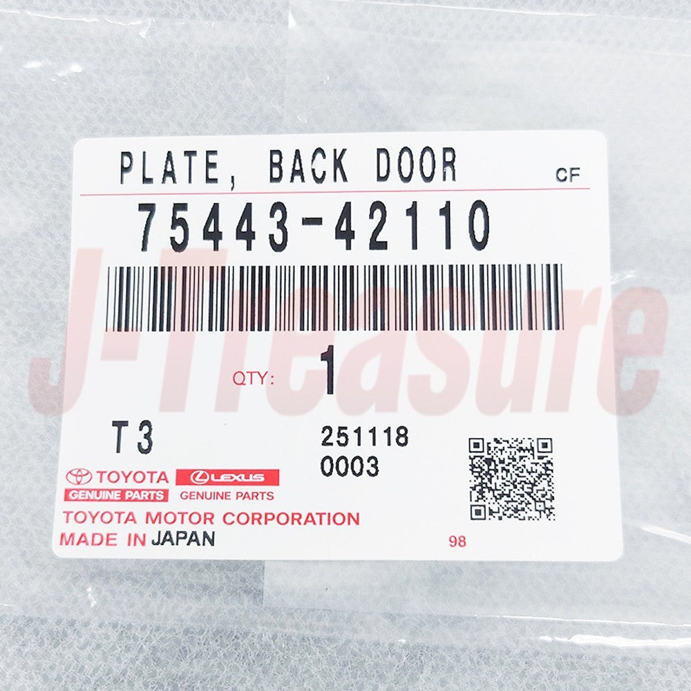TOYOTA RAV4 MXAA54L Genuine Back Door Name Plate "OFF ROAD" & "ADVENTURE" Set