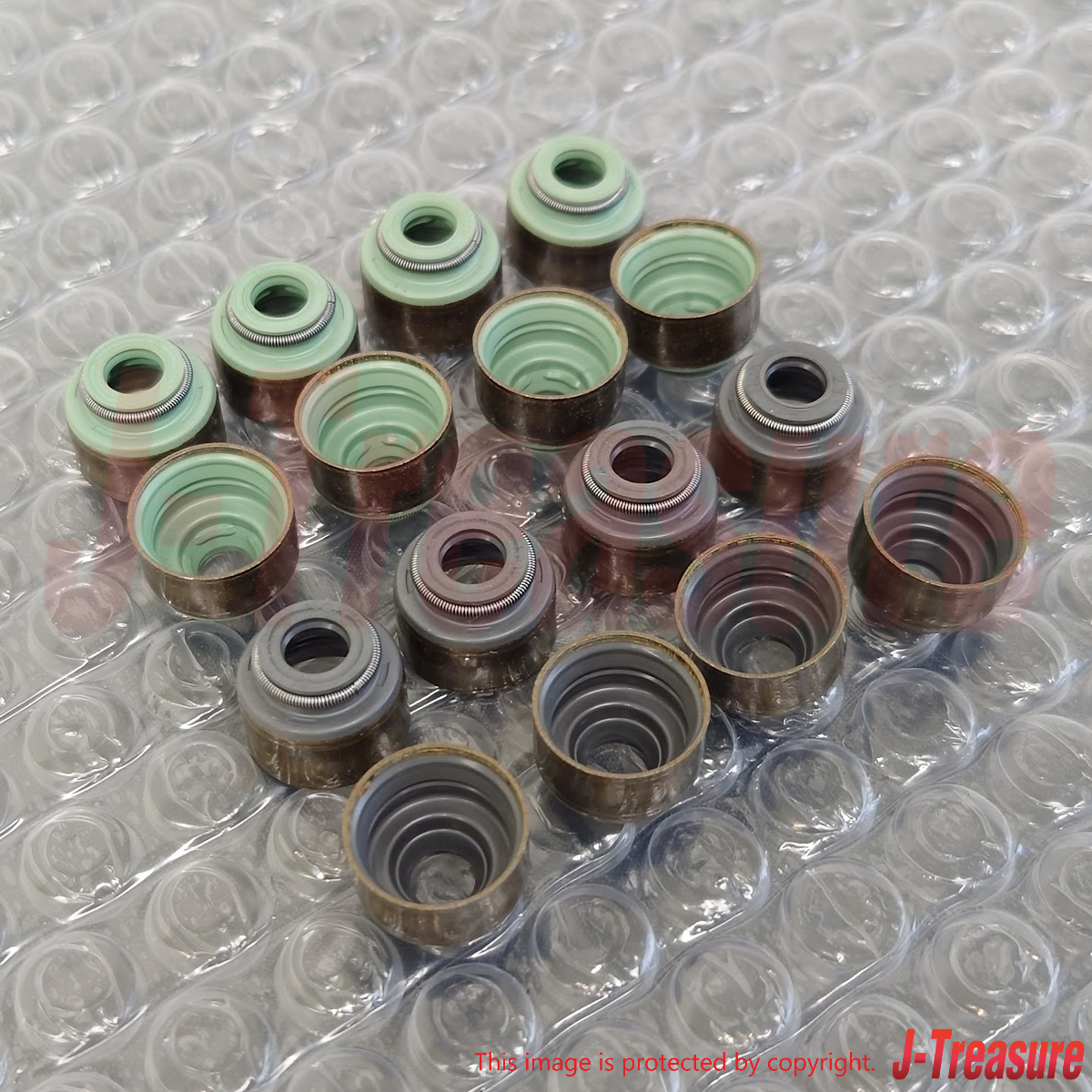 MAZDA MIATA NA NB 90-05 Genuine Engine Intake & Exhaust Valve Seal x16 Set OEM