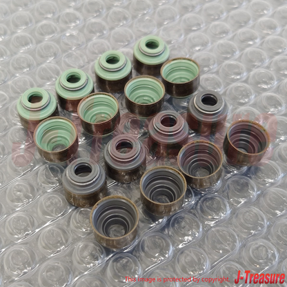 MAZDA MIATA NA NB 90-05 Genuine Engine Intake & Exhaust Valve Seal x16 Set OEM