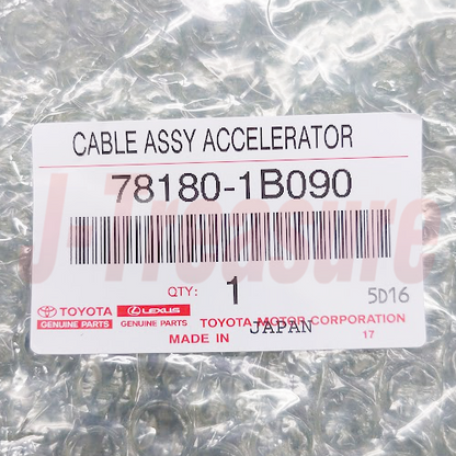 TOYOTA SUPRA JZA80 93-98 Genuine Accelerator Control Cable Assy 78180-1B090 OEM