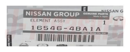 NISSAN ROGUE T32U 2014-2019 Genuine QR25DE Air Cleaner Element 16546-4BA1A OEM