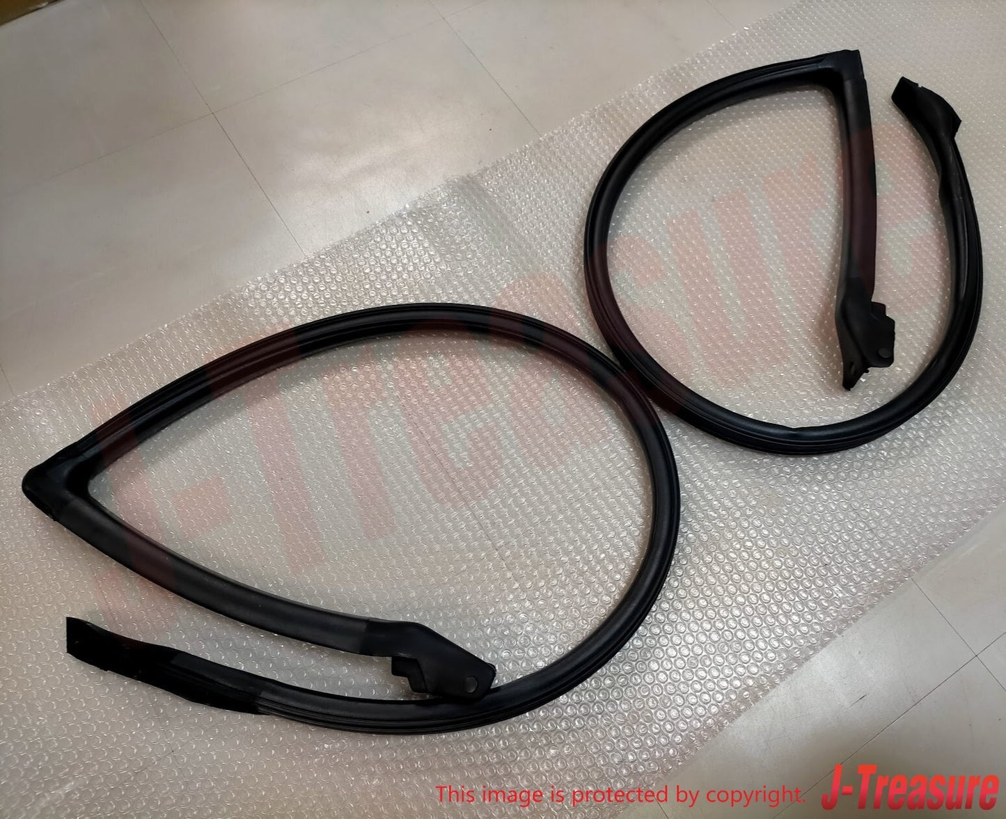 NISSAN 240SX S13 1989-1994 Genuine Body Side Weather Strip Right & Left Set OEM