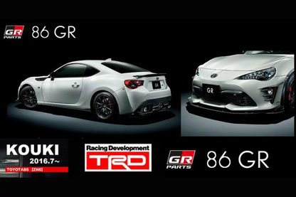 TOYOTA GR SPORT Genuine GR Logo Discharge Tape 50mm x 25mm Set of 4 MS373-00002