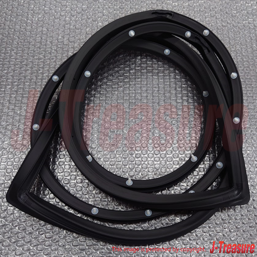 TOYOTA LAND CRUISER KZJ78 Genuine Front & Rear Door Weatherstrip RH LH Set OEM