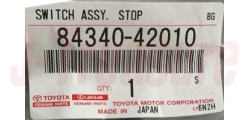 TOYOTA RAV4 ACA2# 1996-2004 Genuine Stop Lamp Switch Assy 84340-42010 OEM