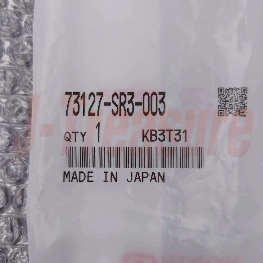 HONDA CIVIC EG6 Genuine Front Windshield Dam Rubber A B & Glass Holder Set OEM