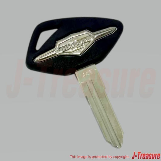 SUZUKI BOULEVARD C90 VL1500 05-09 Genuine Blank Key "BOULEVARD" 37146-10F00 OEM