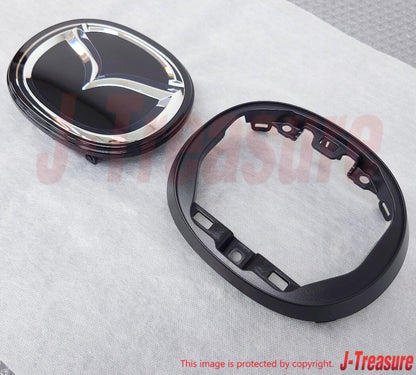 MAZDA MAZDA 3 2019-2023 Genuine Front Radar Emblem & Grille Bracket Set OEM