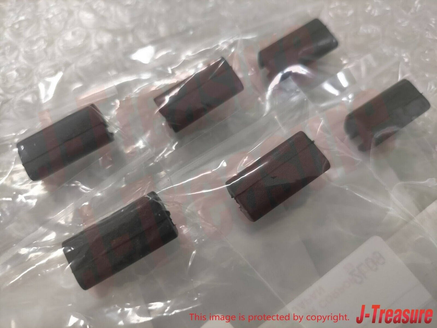 TOYOTA LEVIN TRUENO AE86 2D/3D Genuine Rear Quarter Glass Molding Spacer x6 Set