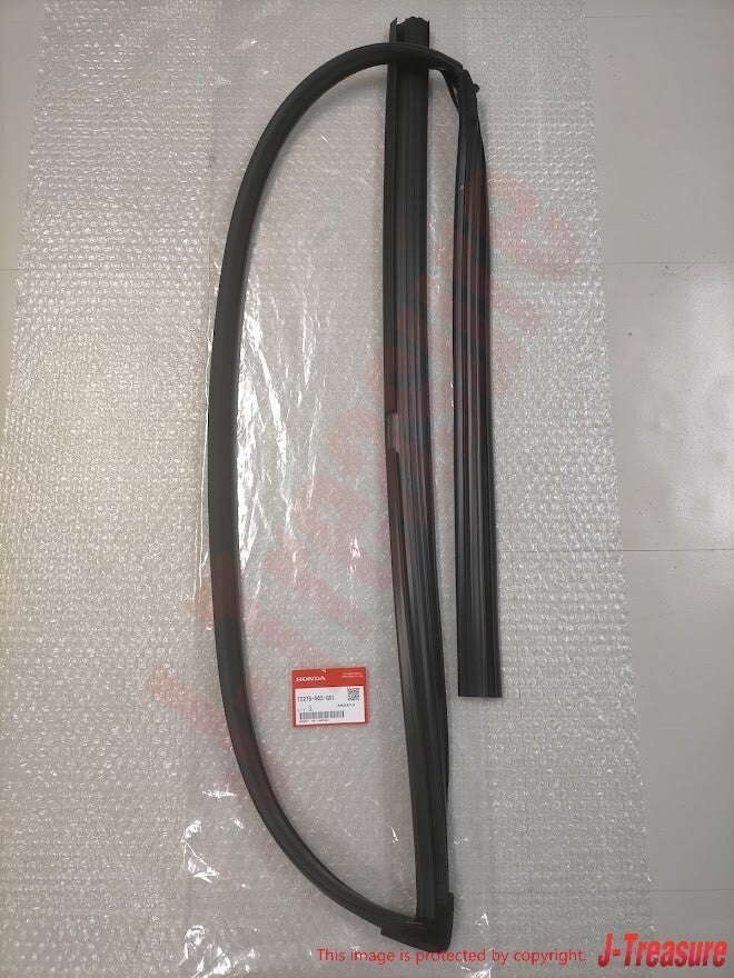 HONDA CIVIC EK# 2D 3D 96-00 Genuine Front Door Run Channel Right & Left Set OEM