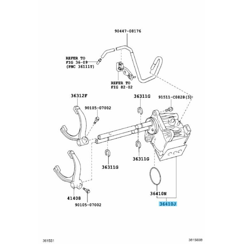 LEXUS GX400 GX460 LAND CRUISER PRADO Genuine Actuator Assy Transfer Shift OEM