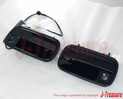 MAZDA RX-7 RX7 FC3S '86-91 Genuine Outer Door Handle Black RH & LH Set OEM RHD