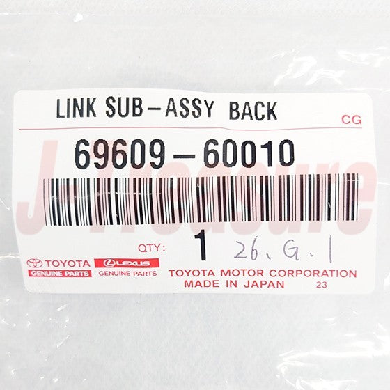 TOYOTA LAND CRUISER PRADO 120 '03- Genuine Back Door Lower Link 69609-60010 OEM