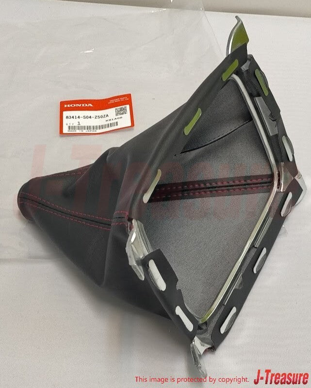 HONDA CIVIC TYPE-R EK9 96-00 Genuine Red Stitch Shift Boot 83414-S04-Z50ZA OEM