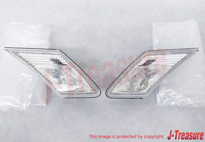 TOYOTA 86 SCION FR-S ZN6 SUBARU BRZ ZC6 Genuine Clear  Side Marker Lens Set OEM