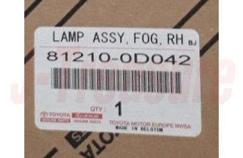 TOYOTA CAMRY ASV40 2010-2011 Genuine Front Fog Lamp Assy Right & Left Set OEM