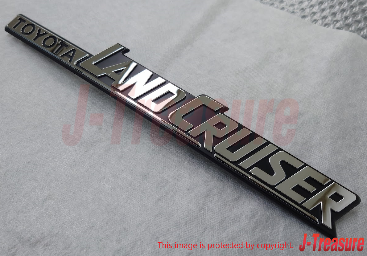 TOYOTA LAND CRUISER 60 84-90 Genuine Rear Quarter Emblem 75370-60020 x2 OEM