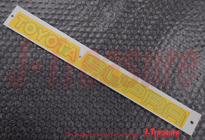 TOYOTA SUPRA A70 1988-1993 Genuine Back Door Name Plate Emblem 75441-14200 OEM