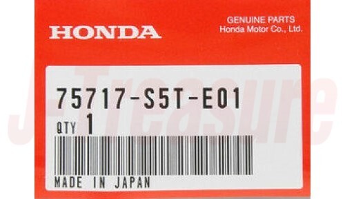 HONDA CIVIC EP-3 2001-2005 Genuine Type R Emblem Rear 75717-S5T-E01 OEM