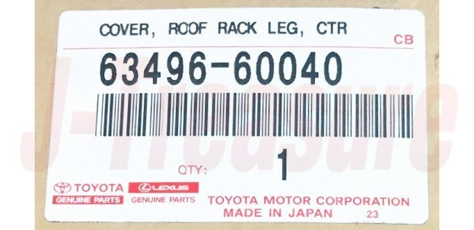 TOYOTA LAND CRUISER UZJ100 '03-07 Genuine Rack Leg Cover Fr & Ctr & Re RH LH Set