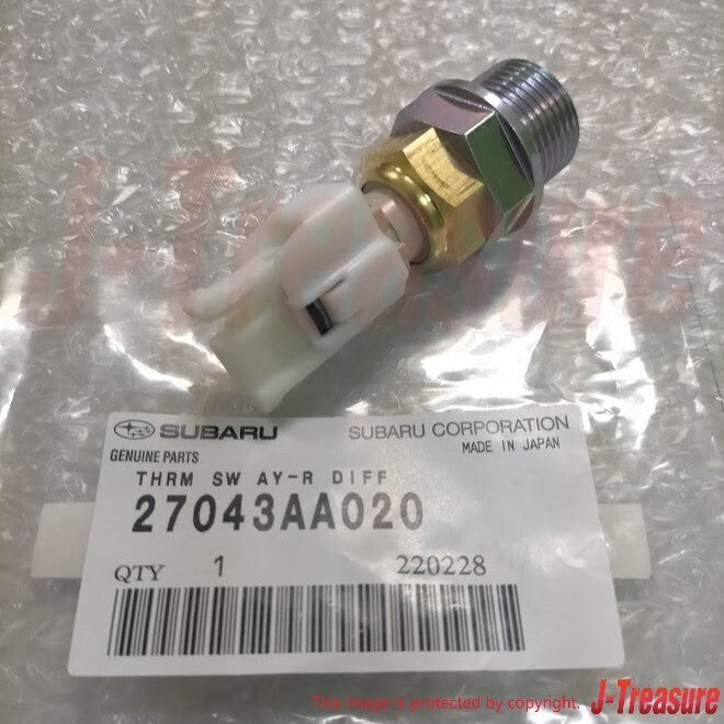 SUBARU IMPREZA WRX Genuine Rear Differential Sensor Temperature 27043AA020 OEM