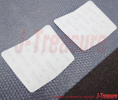 MITSUBISHI LANCER EVO6 TOMMI MAKINEN CP9A Genuine R/W Side Three-Dia Decal 2 Set