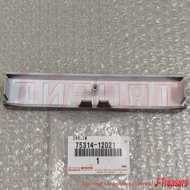TOYOTA SPRINTER TRUENO AE86 1983-1987 Genuine Front Emblem Badge 75314-12021 OEM