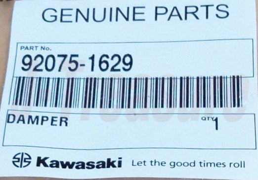 KAWASAKI VULCAN 900 VN900 '06-23 Ignition Coil Cover Damper 92075-1629 x3 Set