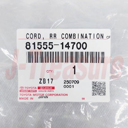 TOYOTA SUPRA JZA80 97-98 Genuine Tail Light Socket Harness 81555-14700 x2 Set