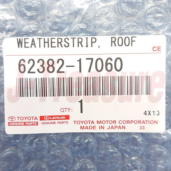 TOYOTA MR2 SPYDER ZZW30 '00-05 Genuine F/Roof Side Rail Weatherstrip RH & LH Set