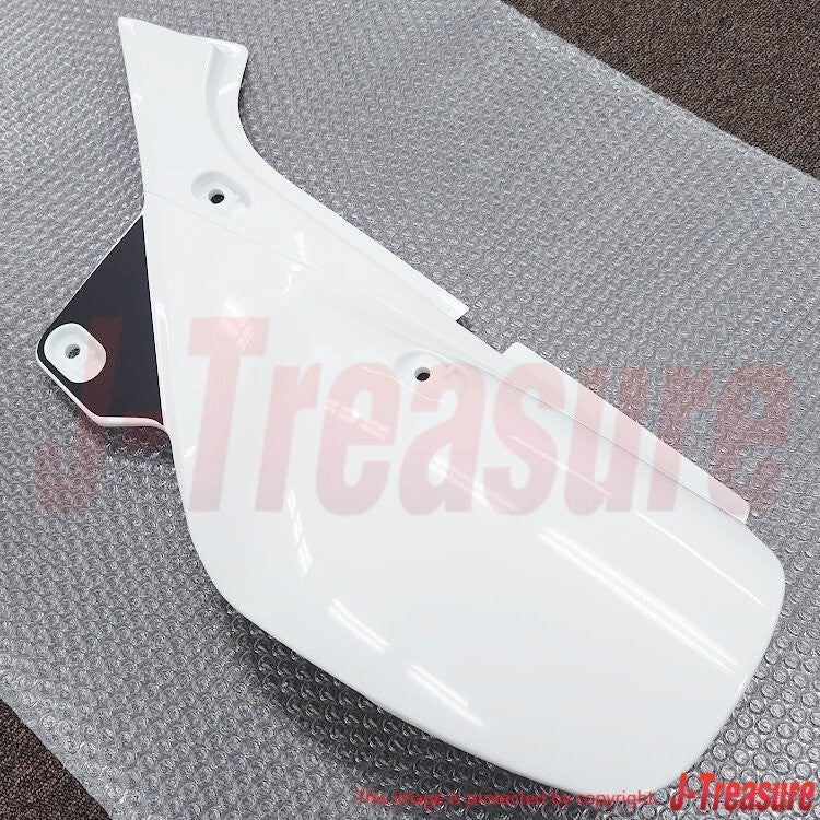 HONDA XR650L 00-09 12-17 Genuine Side Cover RH & LH Set *NH196* ROSS WHITE OEM