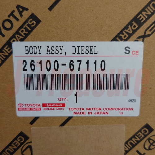 TOYOTA HIACE KZH1## Genuine Venturi Assembly 26100-67110 OEM