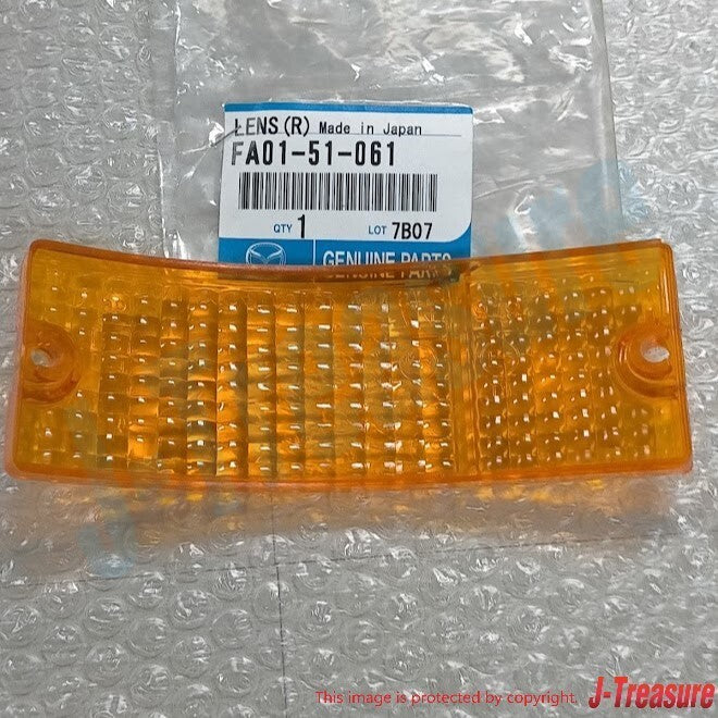 MAZDA RX-7 SA22C 81-85 Genuine Front Comb Turn Signal Lens Right & Left set OEM