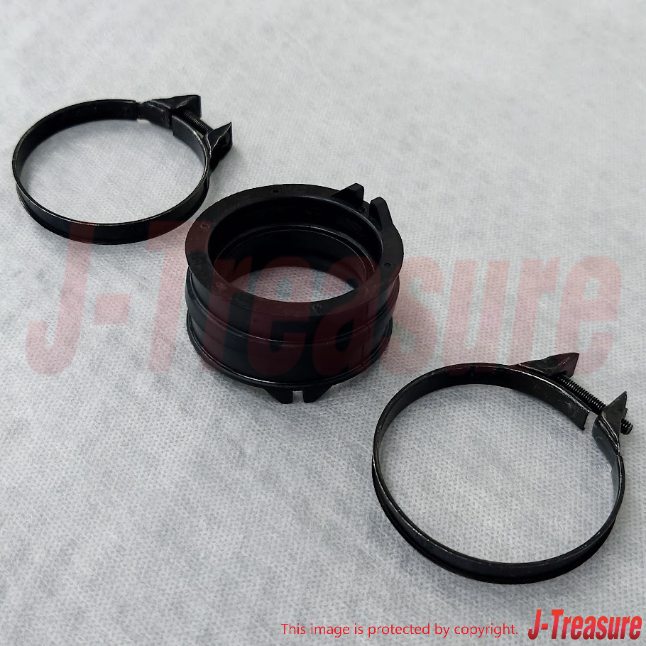 SUZUKI DR-Z400E 2000-2007 Genuine Intake Pipe & Clamp x2 Set OEM