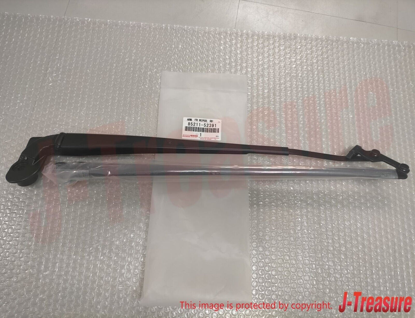 TOYOTA YARIS VITZ NCP130 NCP131 Genuine Front Wiper Arm 85211-52391 RHD OEM