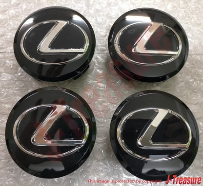 LEXUS CT200h 12-17 Genuine Wheel Center Cap Ornament Black 4Set 42603-76021 OEM