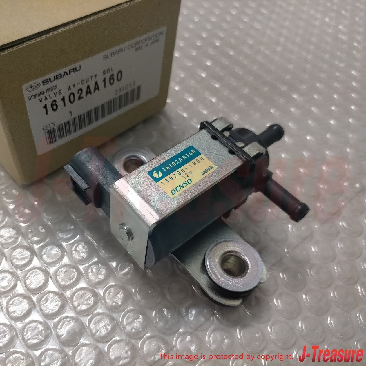 SUBARU IMPREZA WRX GC8 2002-2003 Genuine Duty Solenoid Valve Assy 16102AA160 OEM