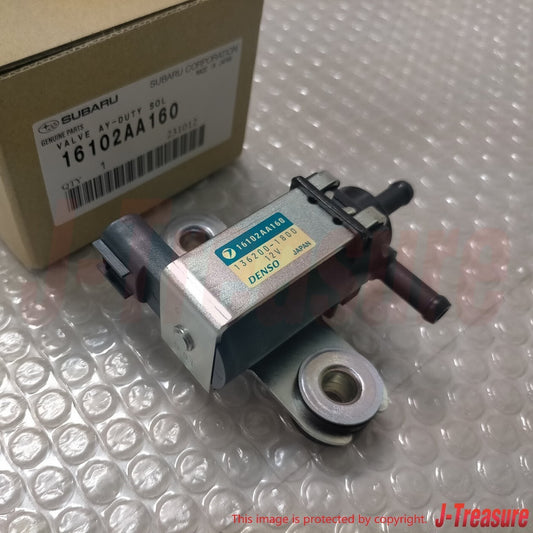SUBARU IMPREZA WRX GC8 2002-2003 Genuine Duty Solenoid Valve Assy 16102AA160 OEM
