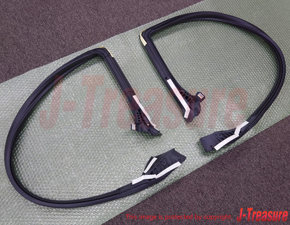 TOYOTA MR2 SW20 91-95 Genuine Roof Side Rail Weather Strip Right & Left Set OEM
