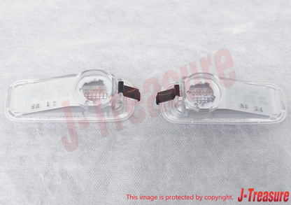 HONDA CIVIC TYPE-R EK9 Genuine Front Fender Side Marker Lamp Light Clear Set OEM