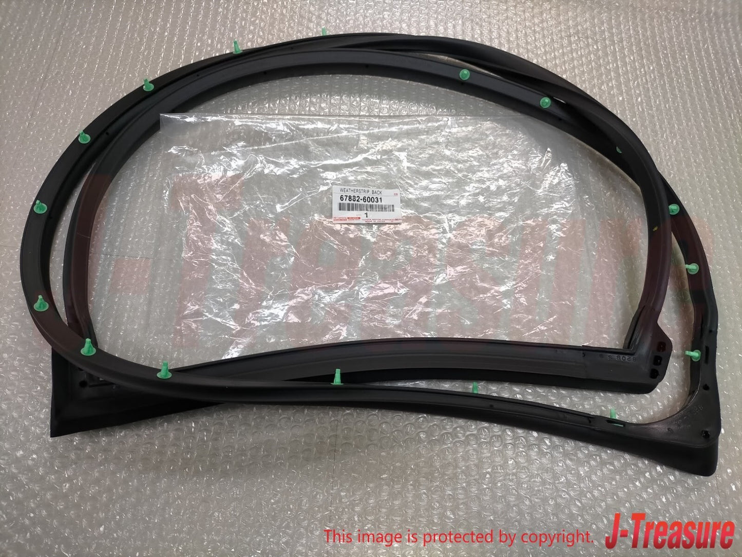 TOYOTA LAND CRUISER '90-08 Genuine Back Barn Door Weatherstrip RH & LH Set