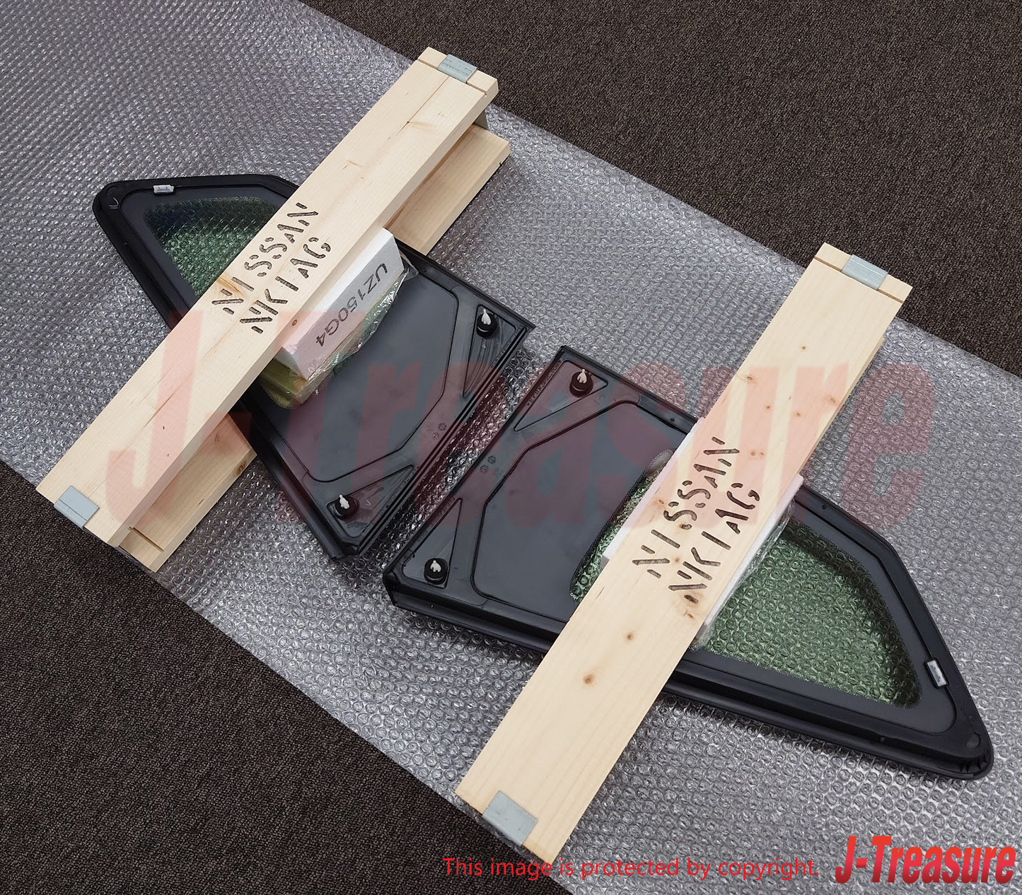 NISSAN GT-R R35 '11-23 Genuine Rear Quarter Glass Window RH & LH Set OEM