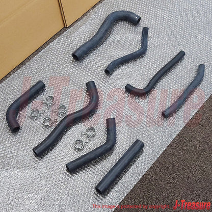 HONDA ACTY TRUCK HA3 HA4 89-99 Genuine Radiator Heater Water Hose 8pcs Set OEM