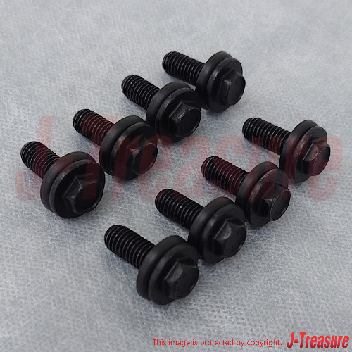 TOYOTA 4RUNNER GRN21# 10-23 Genuine Roof Drip S/Moulding Bolt 90119-08C47 x8 Set