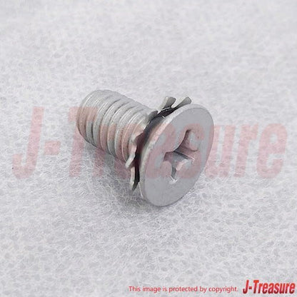 NISSAN 240SX S13 89-94 Genuine Front Door Lock Striker & Screw RH & LH Set OEM